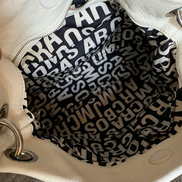 Authentic MARC JACOBS Pebbled leather long shoulder magnetic snap closure bag - Picture 7 of 14